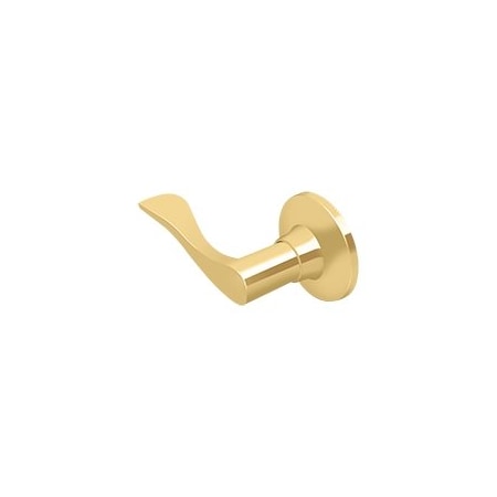 Savanna Home Series Traditional Door Leverset Dummy Right Handed Lifetime Polished Brass